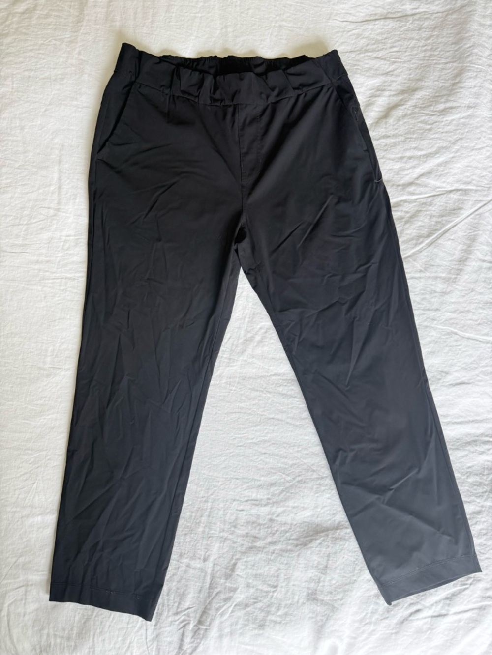 Vuori Miles Ankle Pant - Straight-Leg Black Stretch - Picture 6 of 10